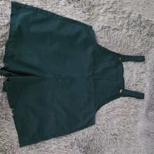 2 For $12. SHEIN Curve Dark Teal Overalls